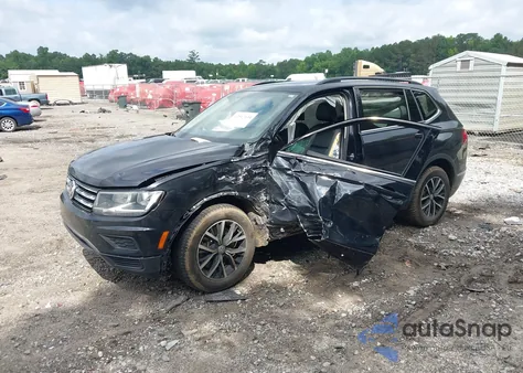 2021 Volkswagen Tiguan 2.0T Se/2.0T Se R-Line Black/2.0T Sel из США, поврежденный, VIN 3VV2B7AX7MM114069